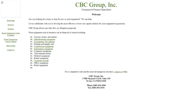 Desktop Screenshot of cbc-group.com